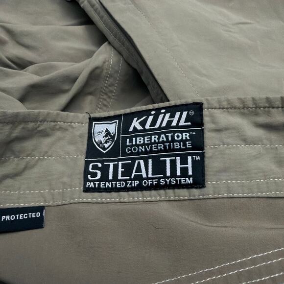 Kuhl Liberator Stealth Pants Men 36 x 32 Convertible Hiking Hiking Fishing - Picture 3 of 11